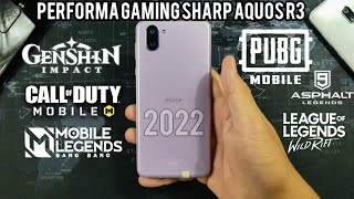 TERNYATA INI LEBIH OKE Performa Gaming Sharp Aquos R3 Android 11 di Tahun 2022 [upl. by Huntingdon479]