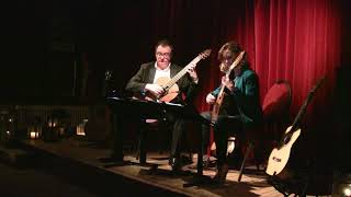 Bach invention 13 Zoo guitar duo [upl. by Ardine]