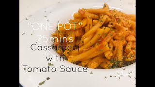 ONE POT RECIPE Casarecce with Tomato Sauce [upl. by Arliene]