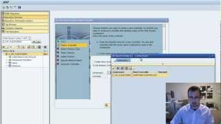 WebDynpro ABAP Wizards SAP Tutorial Part 3 [upl. by Bough]