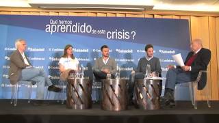 ¿Qué hemos aprendido de la crisis evento completo  Foro El Confidencial  Banco Sabadell [upl. by Ashien89]