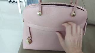 Whats in my new Furla Piper Dome bag [upl. by Hoye284]