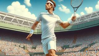 Tennis Elbow 4 wmods v097 • Nadal vs Federer Wimbledon [upl. by Nelleh518]