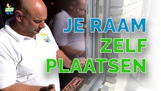 Raam plaatsen  Doe het zelf gids [upl. by Llecrep]