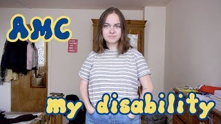 my disability – AMC Arthrogryposis Multiplex Congenita CC [upl. by Ahseinad395]