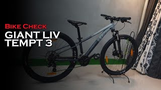 Giant Liv Tempt 3  Bike Check [upl. by Dorej]