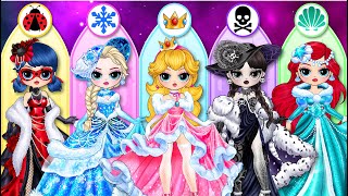 How to Become Winter Princess Frozen Extreme Makeover [upl. by Kuska]