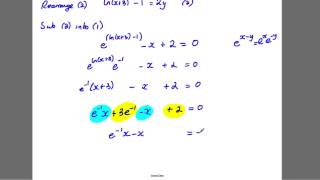 Core 3  Logarithms and Exponentials  Solomon Paper A  Q3 [upl. by Borras]