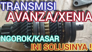 Penyebab suara kasarngorok di TRANSMISI AVANZA dan tutorial lengkap perakitan transmisi avanza [upl. by Rotkiv]