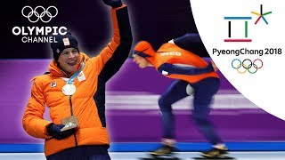 Sven Kramer  The Dominator in Speed Skating  Winter Olympics 2018  PyeongChang 2018 [upl. by Neerihs]