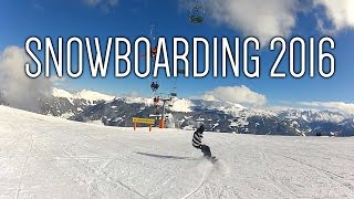 Snowboarding 2016  Zillertal  Hochfügen  Fügen [upl. by Nosnar771]