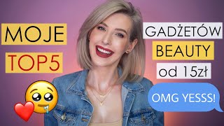 MOJE TOP 5 GADŻETY BEAUTY od 15 zł które odmieniły moje URODOWE ŻYCIE🔥 [upl. by Janine722]