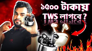 HOCO EQ10 Plus TWS Review  Best Earbuds Under 1500 in Bangladesh 🎧  Tech Sun [upl. by Nylahs103]