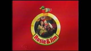 Original VHS Opening amp Closing Rosie and Jim  Hats and 6 Other Stories UK Retail Tape [upl. by Mcloughlin]