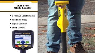 VivaxMetrotech vLoc3Pro Pipe and Cable Locator Overview [upl. by Nilesoj]