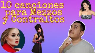 Canciones para Mezzos y Contraltos  10 temas cómodos [upl. by Idas]