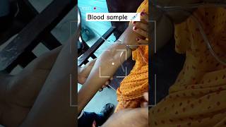 Blood sample 💉😍trending doctor injection mbbs nursing bloodcollection bloodsample shorts yt [upl. by Nylsej]