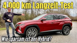 Hyundai Tucson Hybrid 4000 Kilometer LangzeitTest Was kann der SUVBestseller Review  2023 [upl. by Alrak]