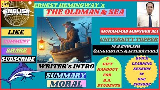 The Old Man and Sea ErnestHemingwayIntroduction IconicTale [upl. by Rehc]