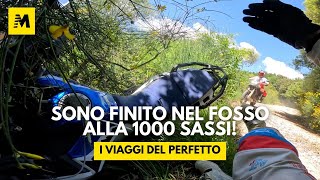 1000 Sassi mi sono AFFOSSATO con l’Africa Twin Le avventure del Perfetto [upl. by Kilgore75]