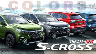 New 2022 Suzuki SX4 SCross  All Colors of Exterior amp Interior Rendered [upl. by Barsky]