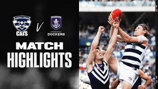 Geelong Cats v Fremantle Highlights  Round 7 2022  AFL [upl. by Jermyn]