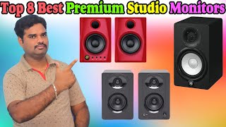 ✅ Top 8 Best Studio Monitor In India 2024 With Price Premium Studio Monitors Review amp Comparison [upl. by Hilly]