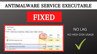 Solved Antimalware Service Executable High Disk Usage Windows 10 2023 [upl. by Ridinger]