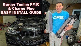 BMW 335i N55 Front Mount Intercooler Install amp Review [upl. by Arvind]