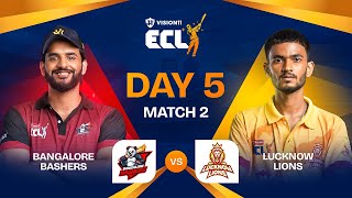 ECL  Match 11  Bangalore Bashers vs Lucknow Lions  Abhishek Malhan vs Anurag Dwivedi [upl. by Aisinoid623]