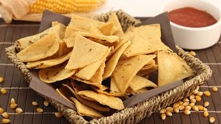 Tortilla Chips selber machen aus Maistortillas [upl. by Bridgid978]