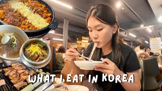 what i eat in a week in KOREA [upl. by Hallutama]