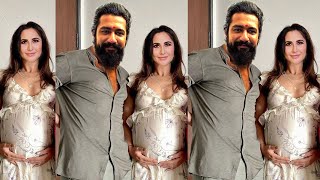 Secretly Pregnant Katrina Kaif announces her pregnancy in 5th Month with husband Vicky Kaushal [upl. by Photima]