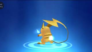 Raichu Evolves Into Mega Raichu 🔥🔥🔥 [upl. by Odlauso]