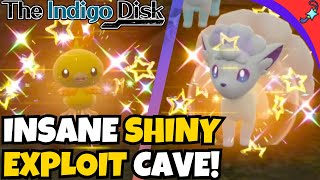 EASY Shiny Alolan Vulpix Exploit Cave for Pokemon Indigo Disk [upl. by Eenej302]