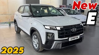 HYUNDAI CRETA E Base Model 2025 Updated New Model  Creta 2025 E White Colour Review [upl. by Eleni737]