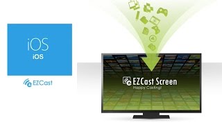 iPhoneiPad connect with EZCast Screen through WiFi AirPlay  User Manual [upl. by Allekram]