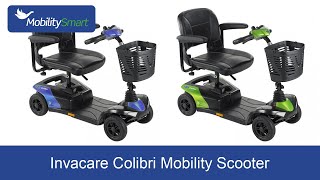 Invacare Colibri Mobility Scooter  5 Colour Options Available [upl. by Lynde]