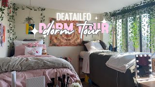 DETAILED COLLEGE DORM TOUR suite freshman year UAlbany 2023 [upl. by Ahilam473]