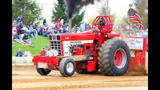 10000LB Pro Farm Tractors Pulling At Westminster [upl. by Ayanad136]