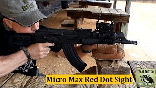 HiLux Micro Max Red Dot Scope Review [upl. by Leahcym]