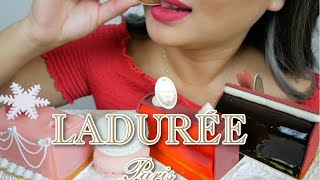 Laduree Paris Patisserie ASMR No Talking Soft Relaxing Eating Sounds  SISSIASMR [upl. by Odelinda]