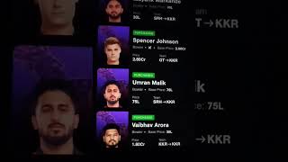 KKR team 2025 IPL short subscribe viralshort viralshorts [upl. by Wendi403]