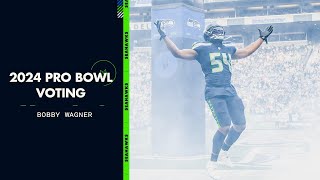 2024 Pro Bowl Voting  Bobby Wagner [upl. by Yrtnahc]