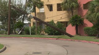 Power outages in Galveston  Aftermath of Hurricane Beryl [upl. by Ajaj197]