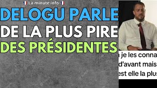 SEBASTIEN DELOGU PARLE DE LA PLUS PIRE DES PRÉSIDENTES DE LASSEMBLÉE NATIONALE [upl. by Ponce]