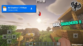 😍 Bsl Shader for Minecraft Pocket Edition  11981120  Render Dragon [upl. by Etem]