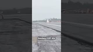 Test Aspal Bandara VVIP IKN Nusantara [upl. by Ahsiadal]