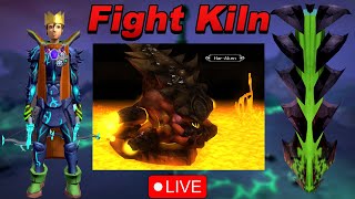 Getting The Ranged Kiln Cape Fight Kiln  Runescape 3 [upl. by Nickola]