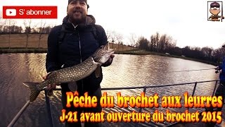 Pêche du brochet aux leurres 2015 GoPro HD [upl. by Meridith]